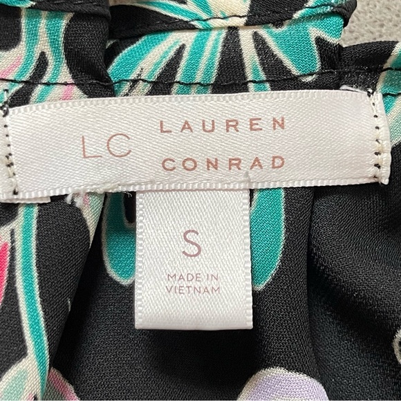 LC Lauren Conrad Floral Print Blouse - Picture 5 of 7